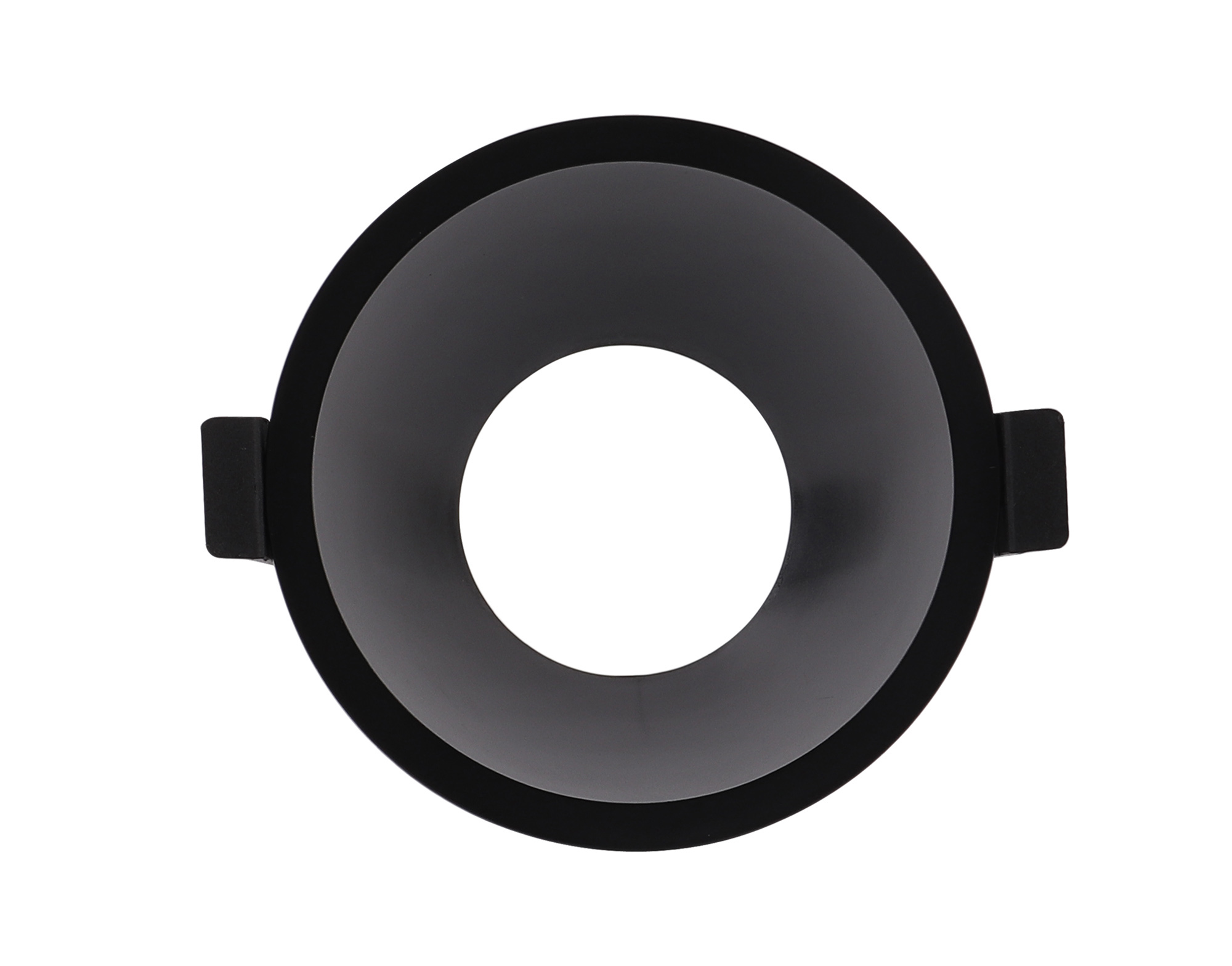 Lamborjini Black Recessed Ceiling Luminaires Mantra Fusion Round Recess Ceiling